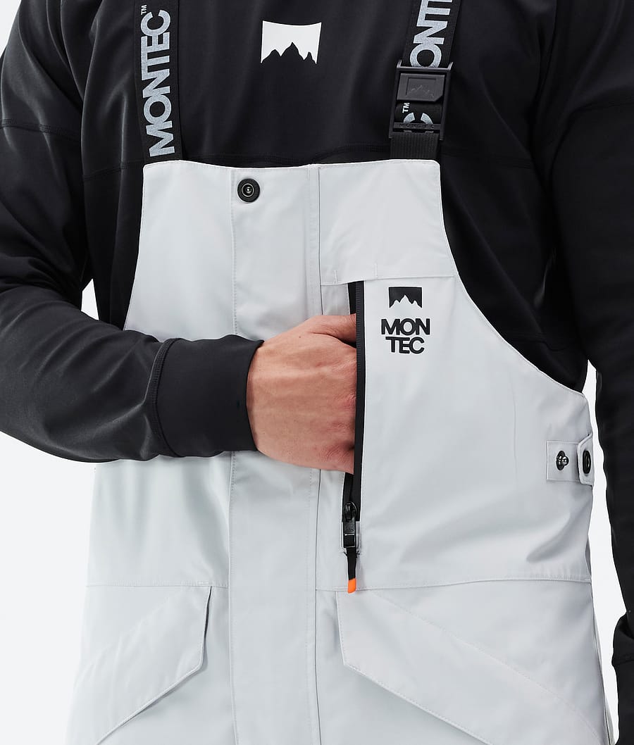 Fawk Ski Pants Men Light Grey