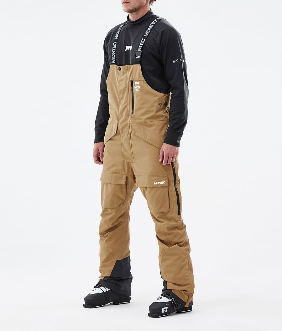 Fawk Ski Pants Men Gold