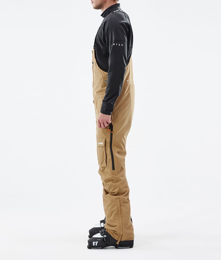 Fawk Ski Pants Men Gold