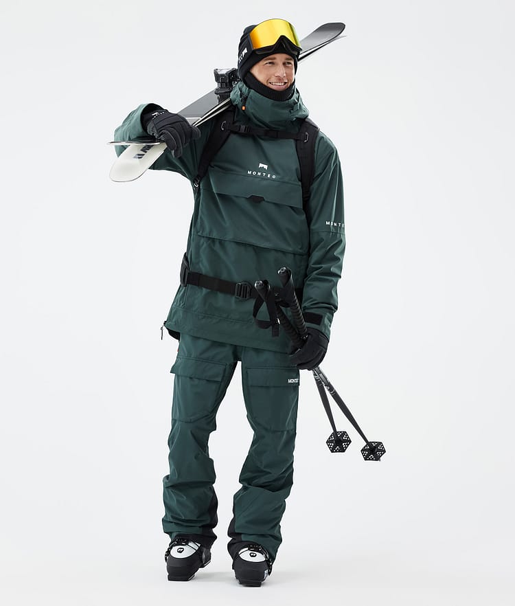 Montec Fawk Pantalones Snowboard Hombre Dark Atlantic - Verde