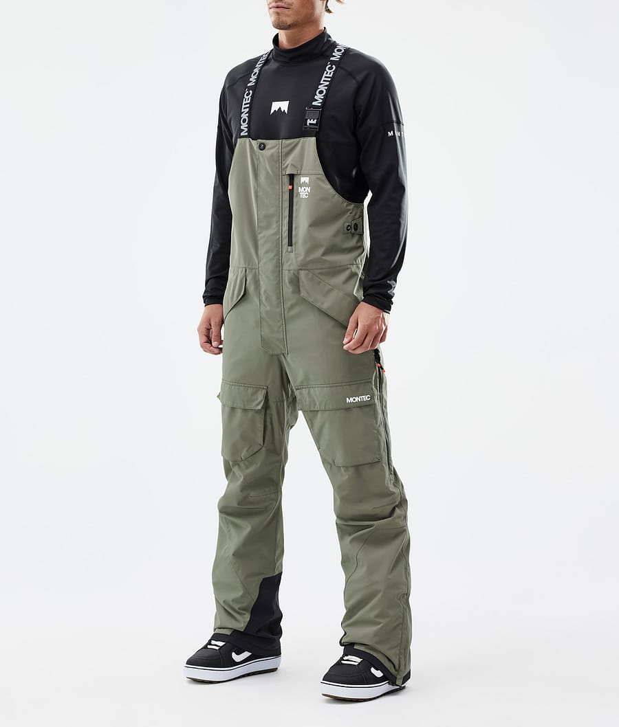 Fawk Pantalon de Snowboard Homme Greenish