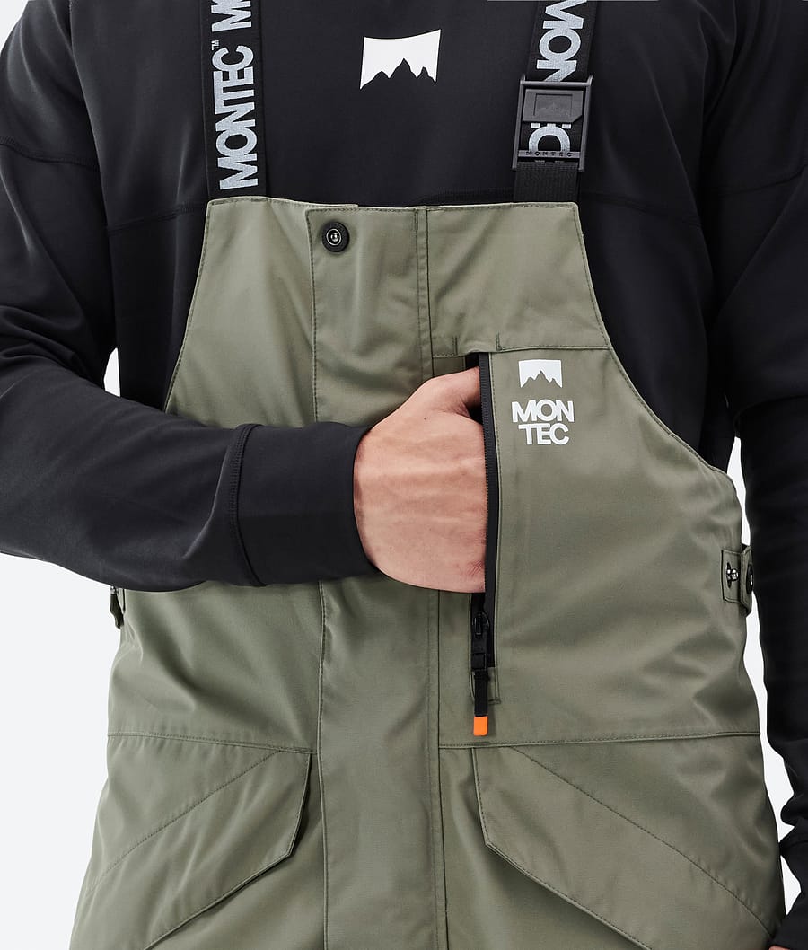 Fawk Ski Pants Men Greenish