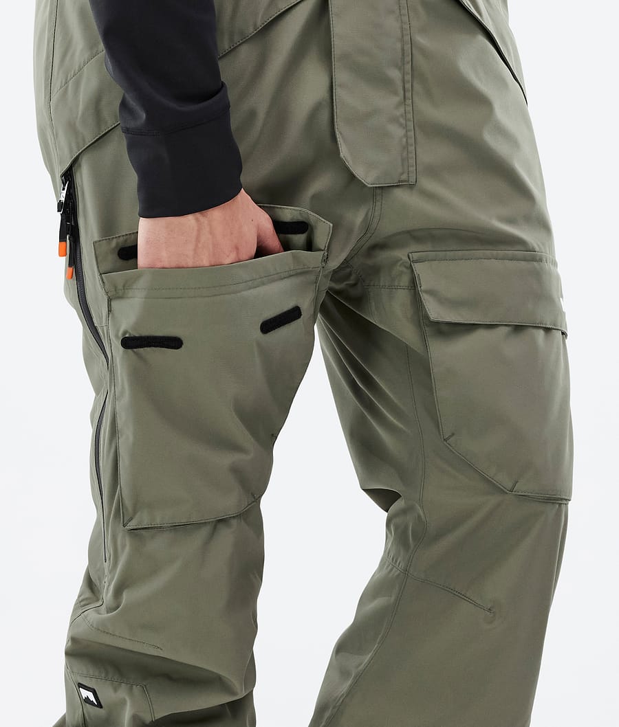 Fawk Ski Pants Men Greenish