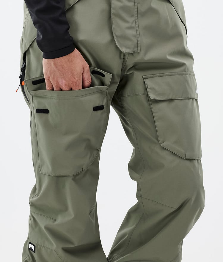 Dope Con W Pantalones Esquí Mujer Olive Green - Verde