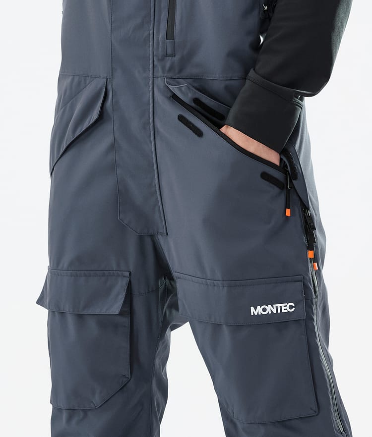 Fawk Ski Pants Men Metal Blue