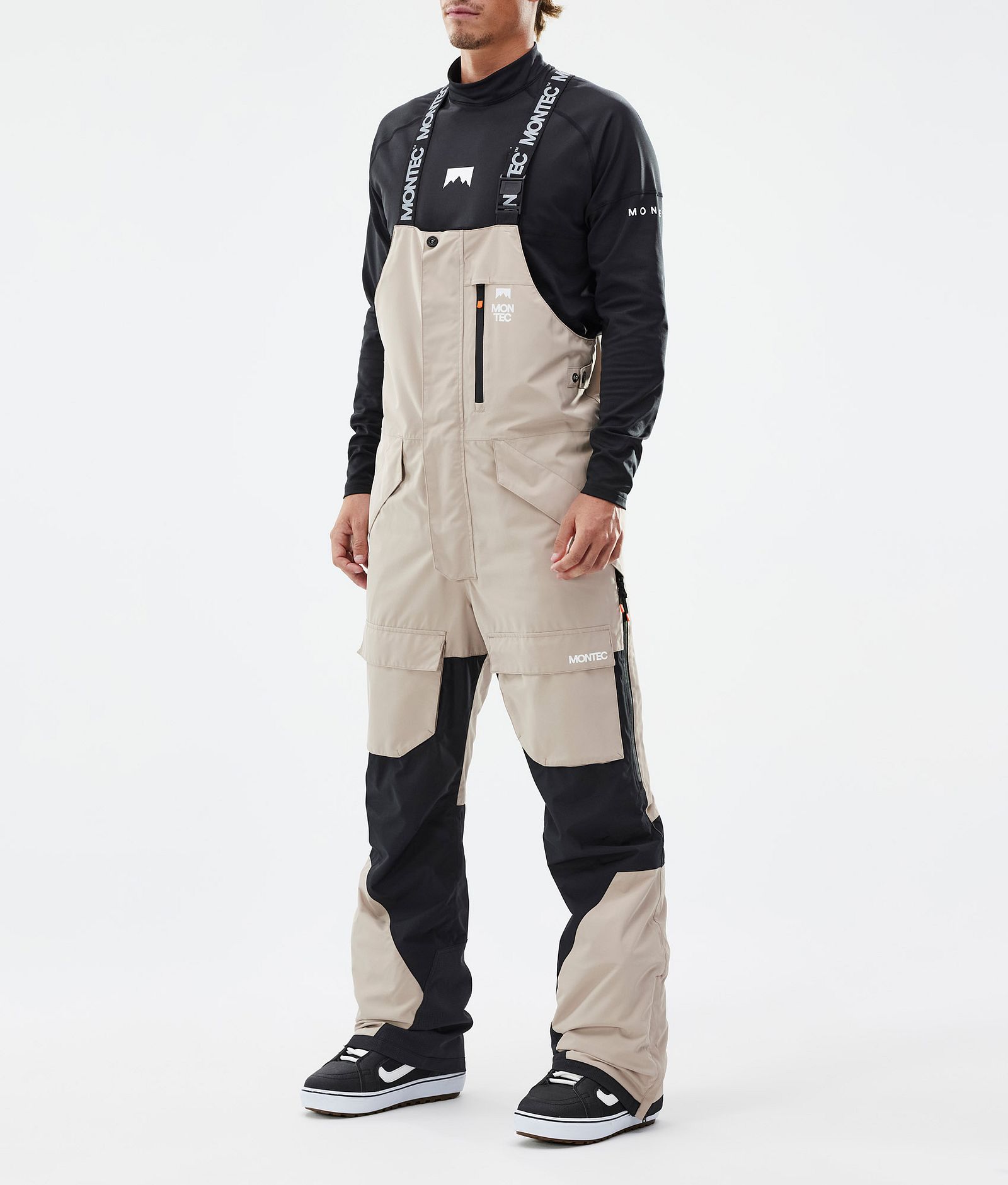 Fawk Pantalon de Snowboard Homme Sand/Black Renewed, Image 1 sur 7