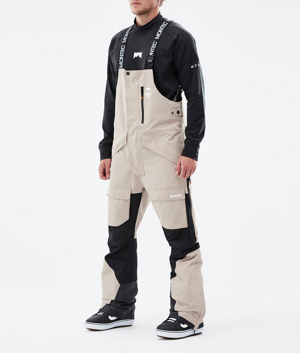 Montec Fawk Men's Snowboard Pants Sand/Black