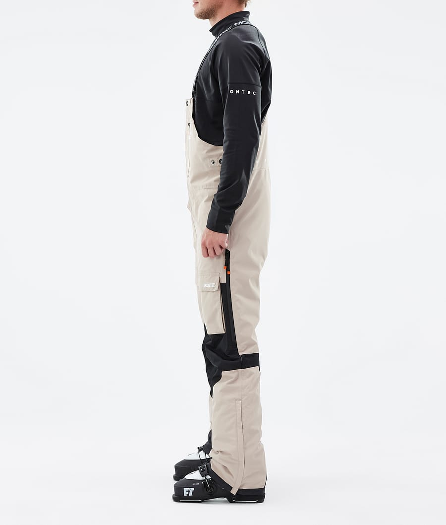 Fawk Ski Pants Men Sand/Black