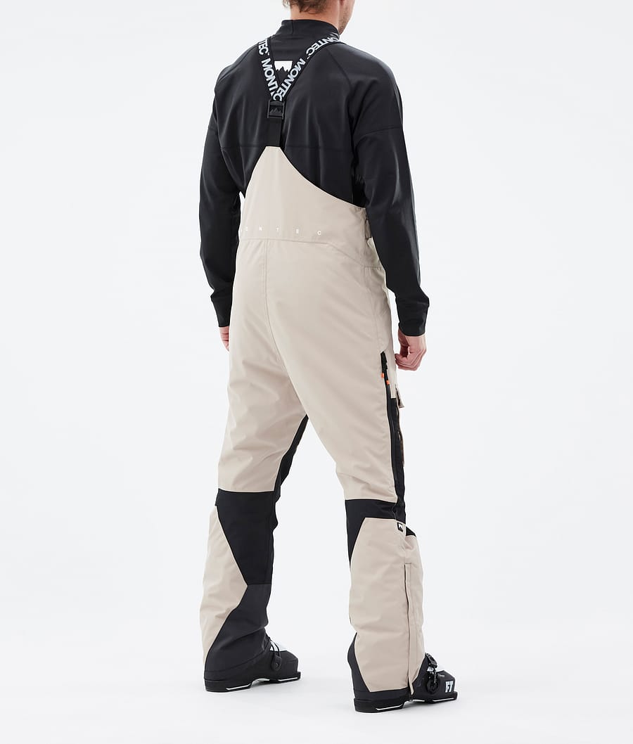 Fawk Ski Pants Men Sand/Black