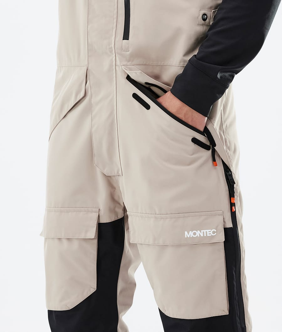 Fawk Ski Pants Men Sand/Black