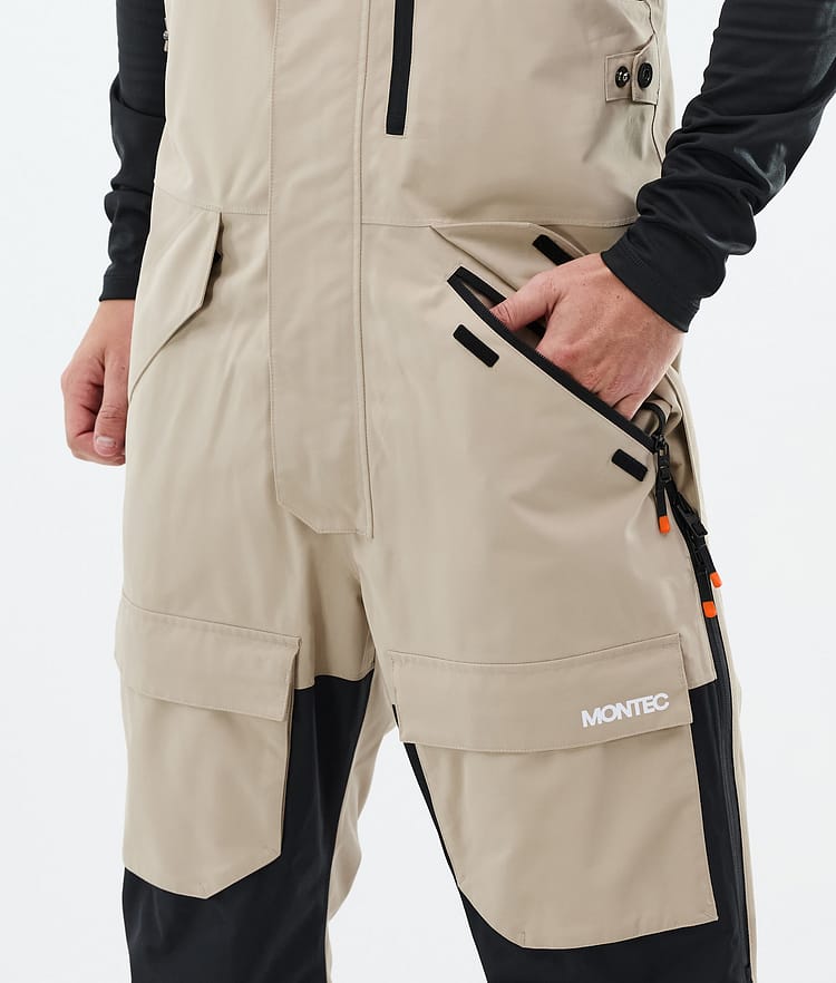 Fawk Ski Pants Men Sand/Black, Image 4 of 6