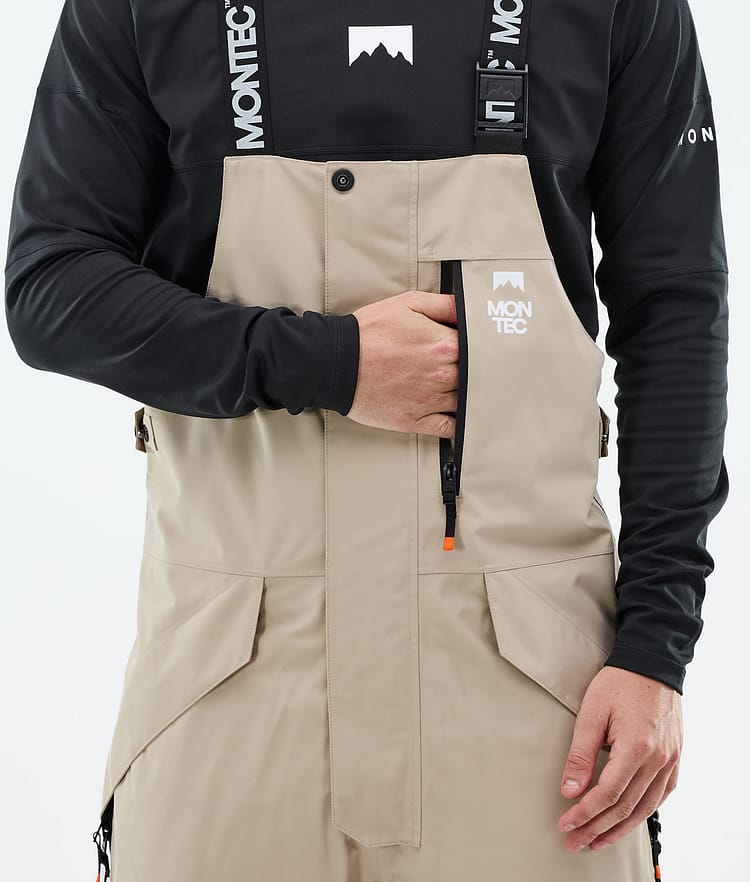 Fawk Ski Pants Men Sand/Black, Image 5 of 6