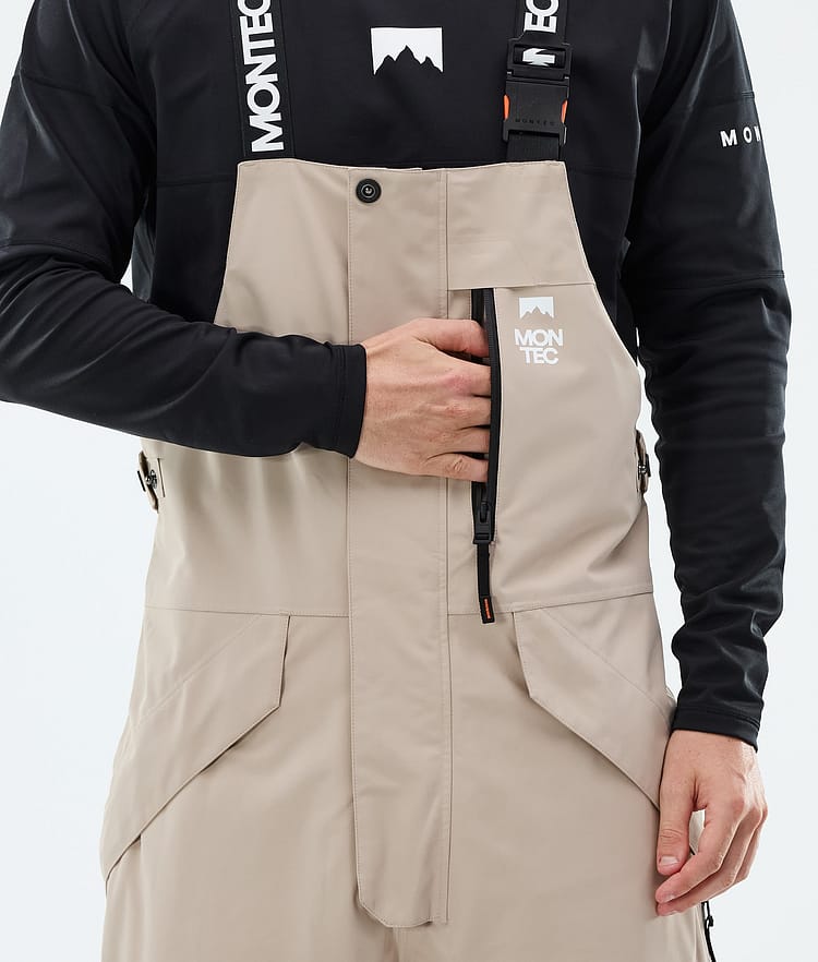 Fawk Pantalon de Ski Homme Sand/Black, Image 6 of 7