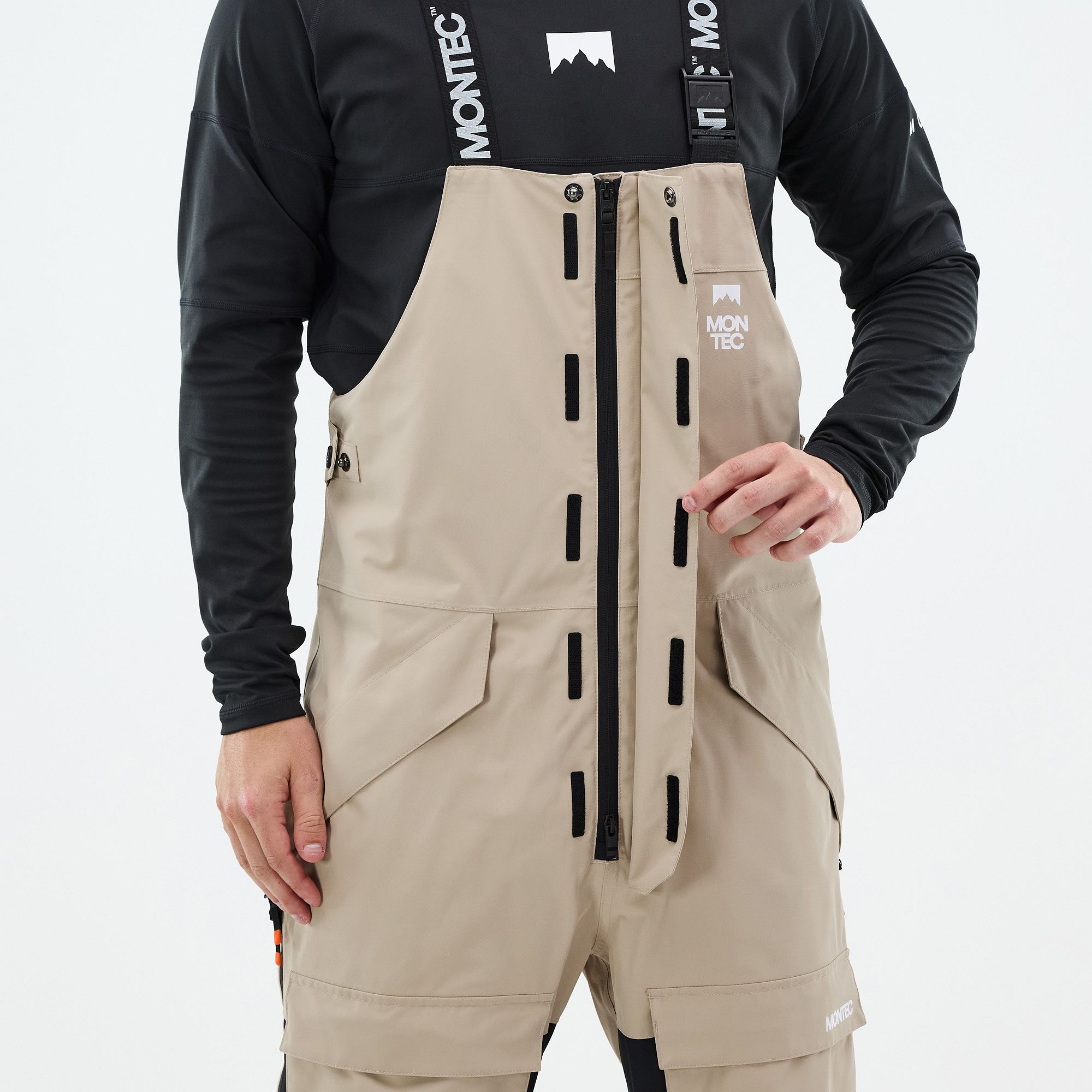 Montec Fawk Snowboard Pants Men Sand/Black | Montecwear.com