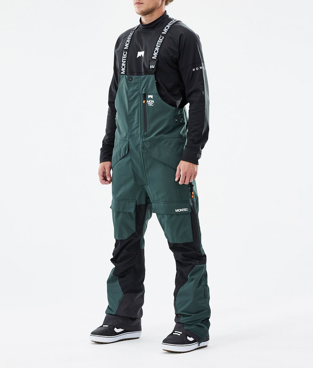 Fawk Snowboard Pants Men Dark Atlantic/Black
