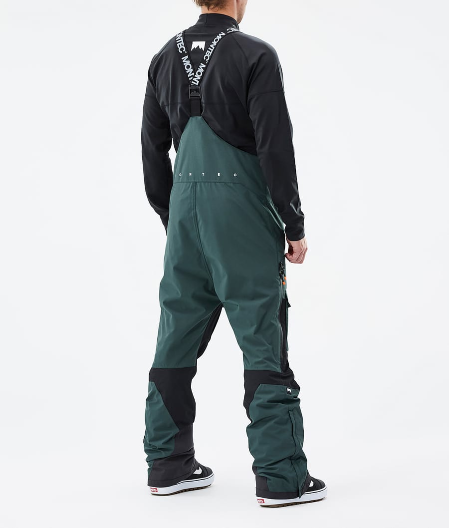 Fawk Snowboard Pants Men Dark Atlantic/Black