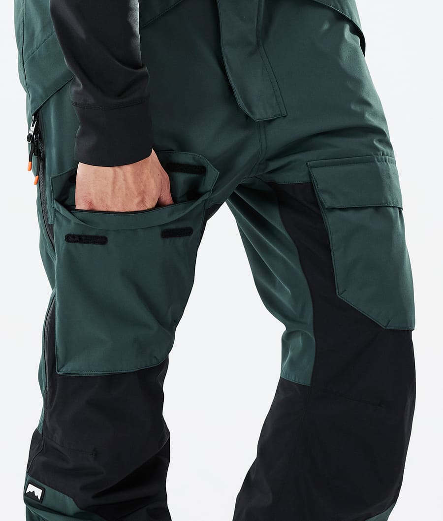 Fawk Snowboard Pants Men Dark Atlantic/Black