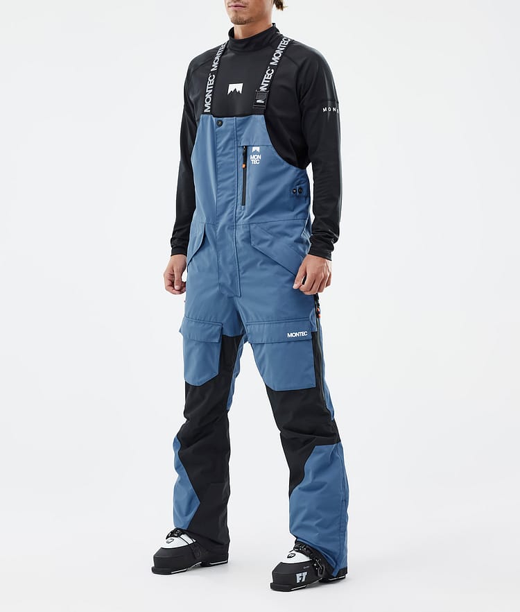 Fawk Ski Pants Men Blue Steel/Black, Image 1 of 7