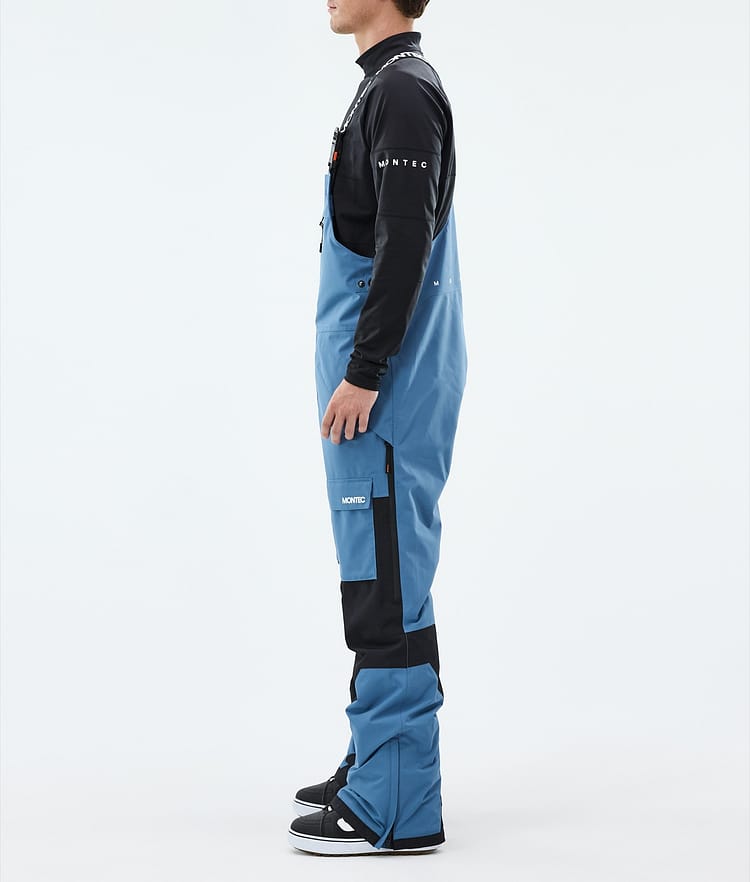 Fawk スノボ パンツ メンズ Blue Steel/Black, Image 4 of 8