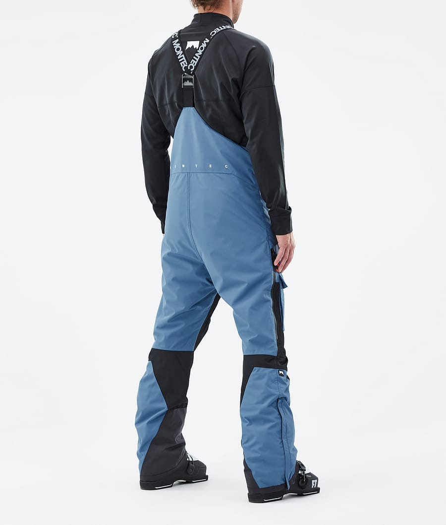 Fawk Ski Pants Men Blue Steel/Black