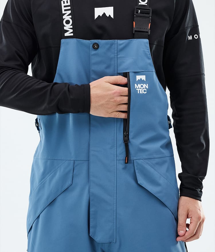 Fawk スノボ パンツ メンズ Blue Steel/Black, Image 7 of 8