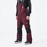 Montec Fawk Pantalon de Snowboard Burgundy/Black