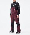 Fawk Pantaloni Snowboard Uomo Burgundy/Black, Immagine 1 di 6