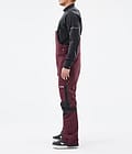 Fawk Spodnie Snowboardowe Mężczyźni Burgundy/Black, Zdjęcie 2 z 6