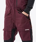 Fawk Spodnie Snowboardowe Mężczyźni Burgundy/Black, Zdjęcie 4 z 6