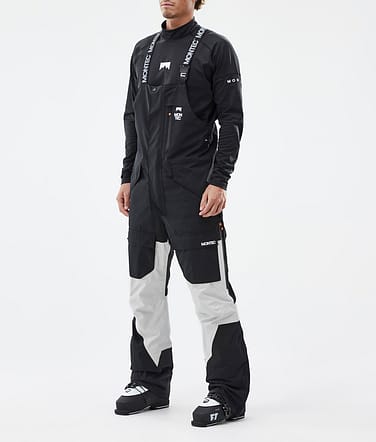 Fawk Pantalon de Ski Homme Black/Light Grey