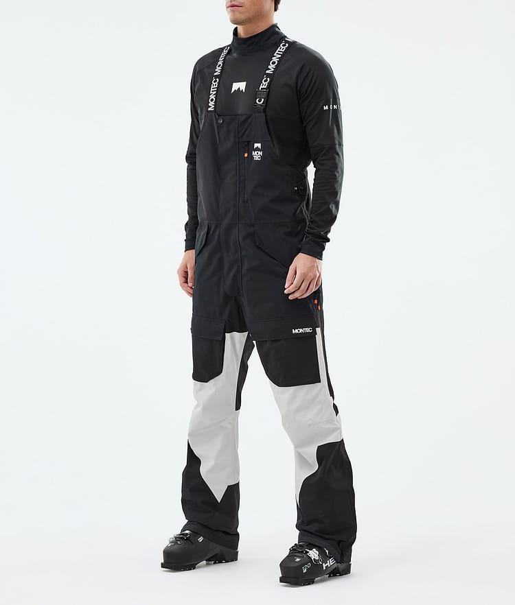 Fawk Pantalon de Ski Homme Black/Light Grey, Image 1 sur 6