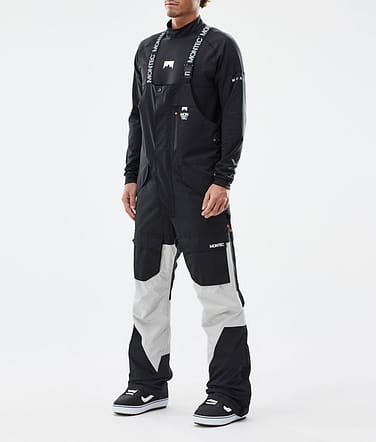 Fawk Snowboardhose Herren Black/Light Grey Renewed