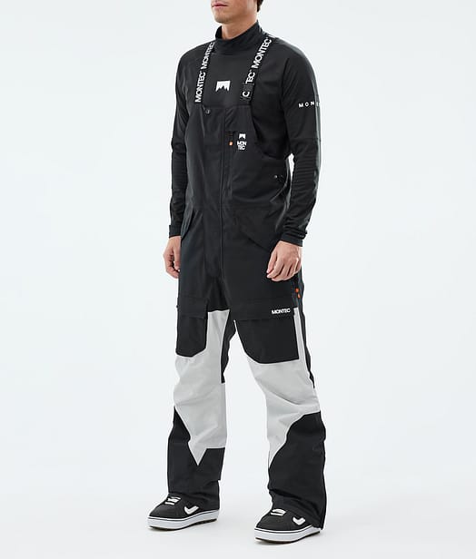 Fawk Snowboard Pants Men Black/Light Grey