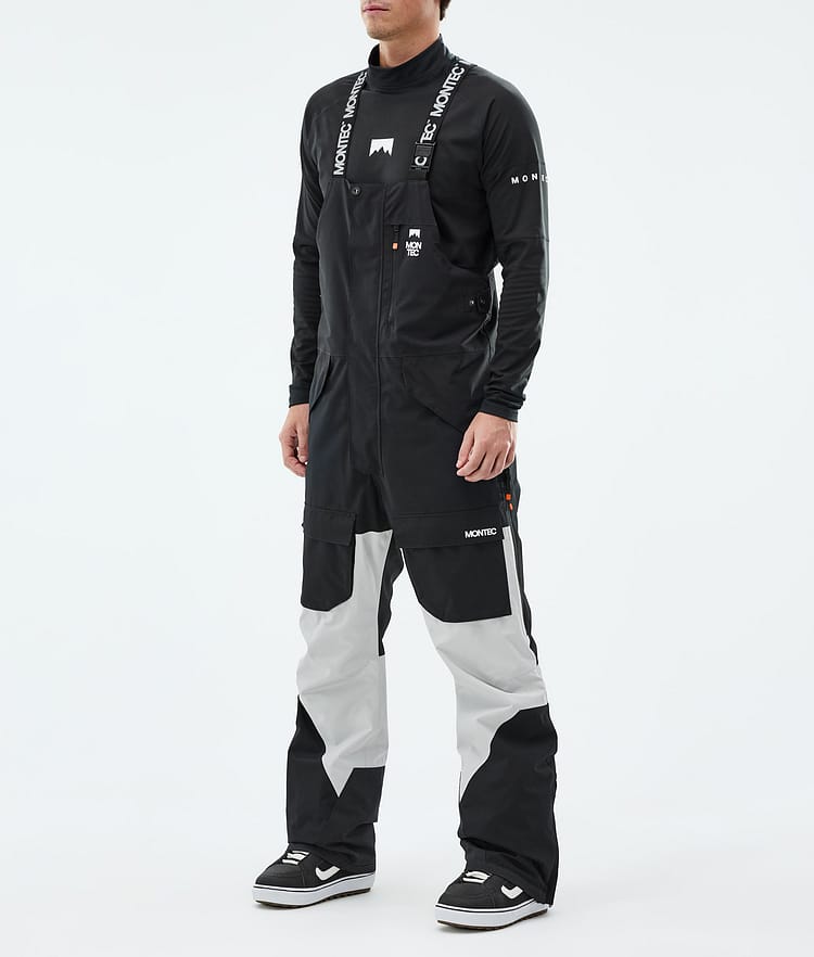 Fawk Pantalon de Snowboard Homme Black/Light Grey Renewed, Image 1 sur 6