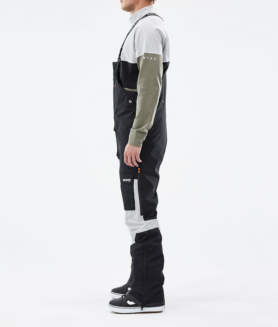 Fawk Snowboard Pants Men Black/Light Grey