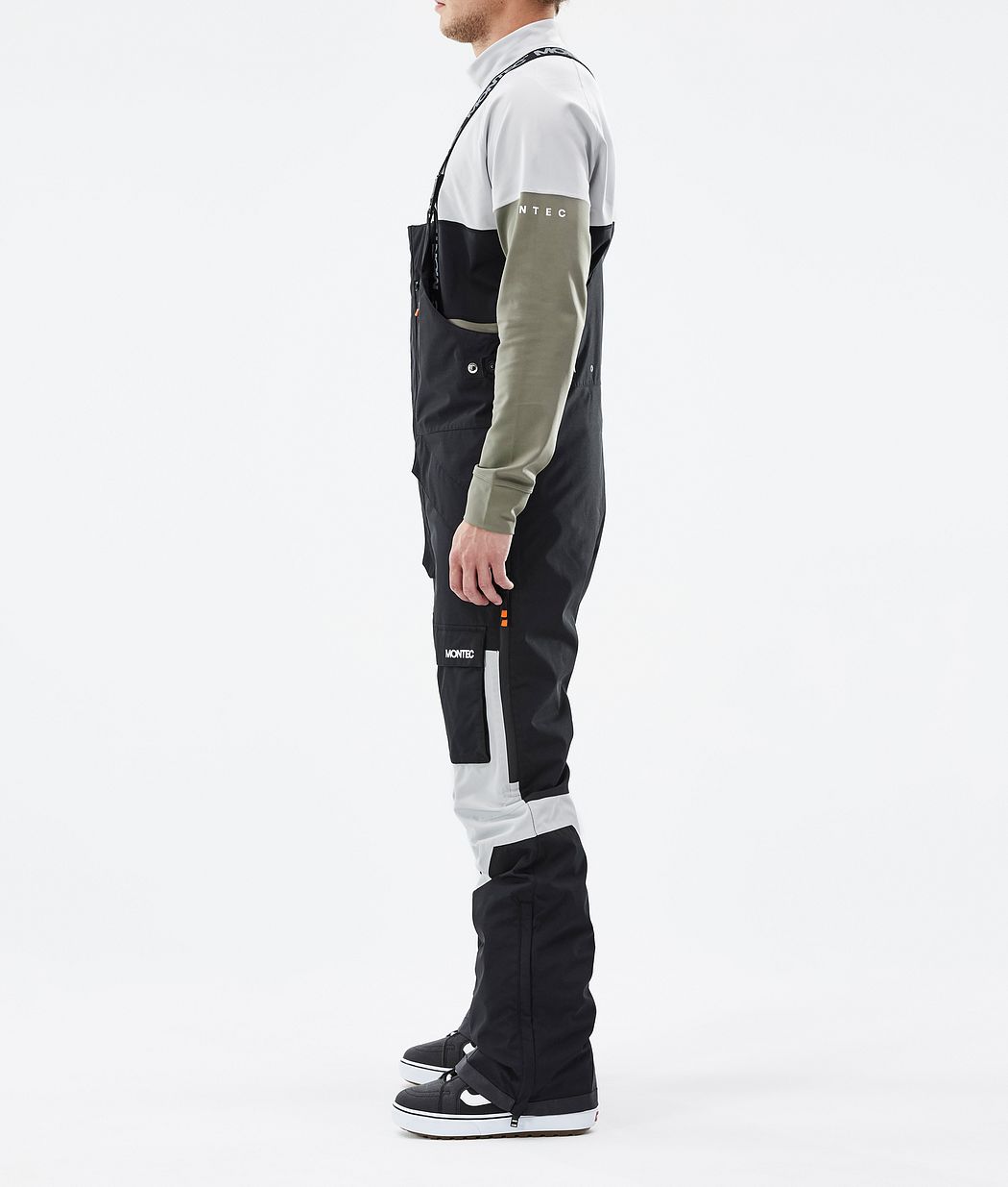 Fawk Snowboard Pants Men Black/Light Grey