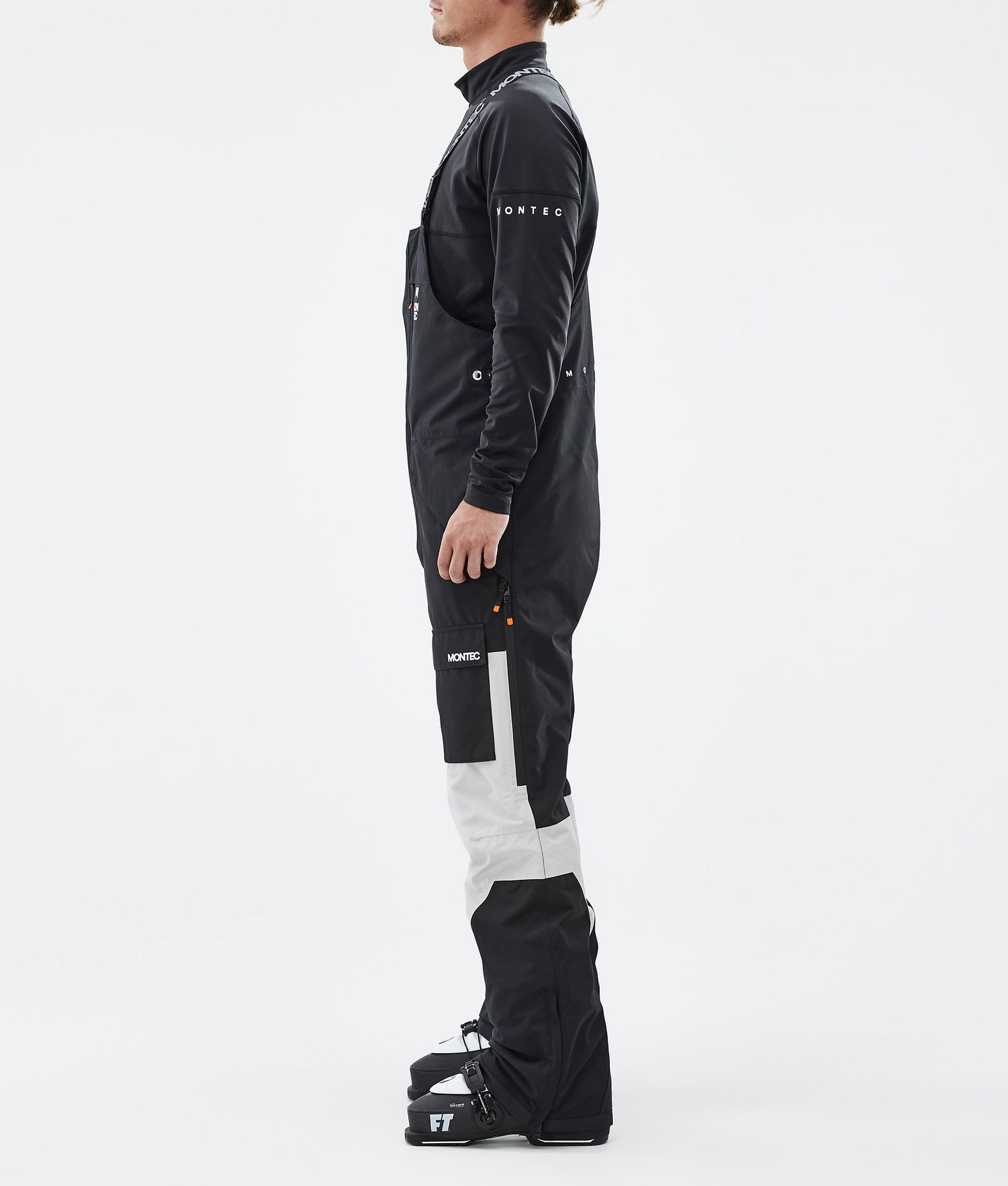 Fawk Ski Pants Men Black/Light Grey, Image 3 of 7