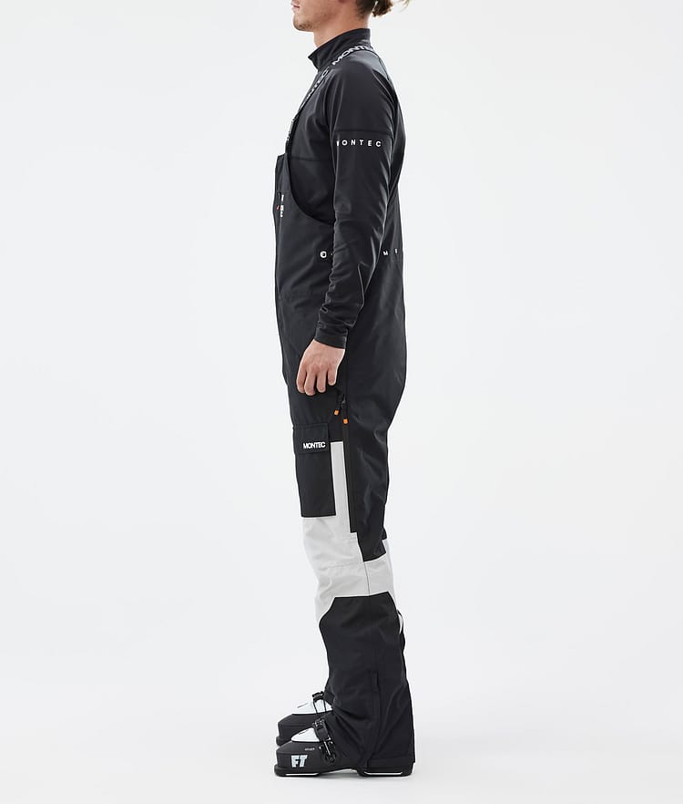 Fawk Pantalon de Ski Homme Black/Light Grey, Image 3 sur 7
