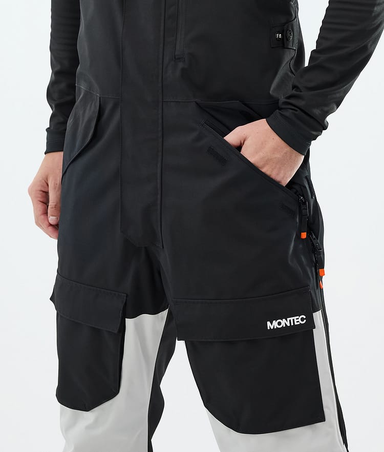 Fawk Pantalon de Ski Homme Black/Light Grey, Image 4 sur 6