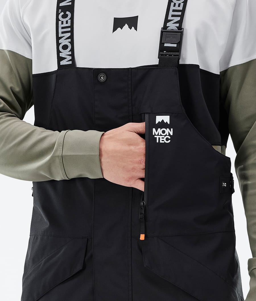 Fawk Ski Pants Men Black/Light Grey