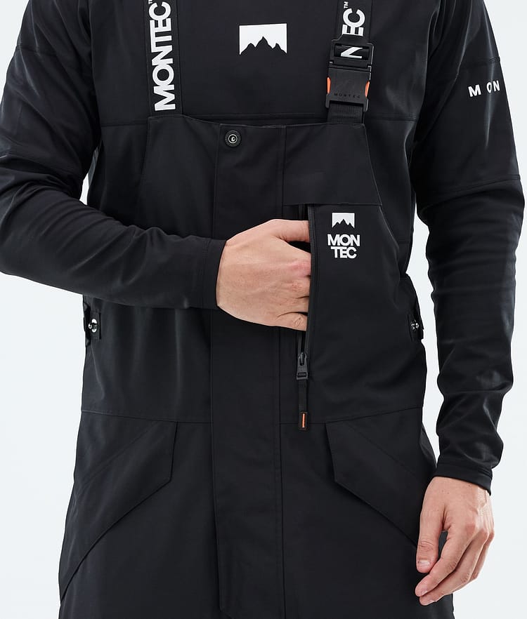 Fawk Snowboard Pants Men Black/Light Grey, Image 5 of 6
