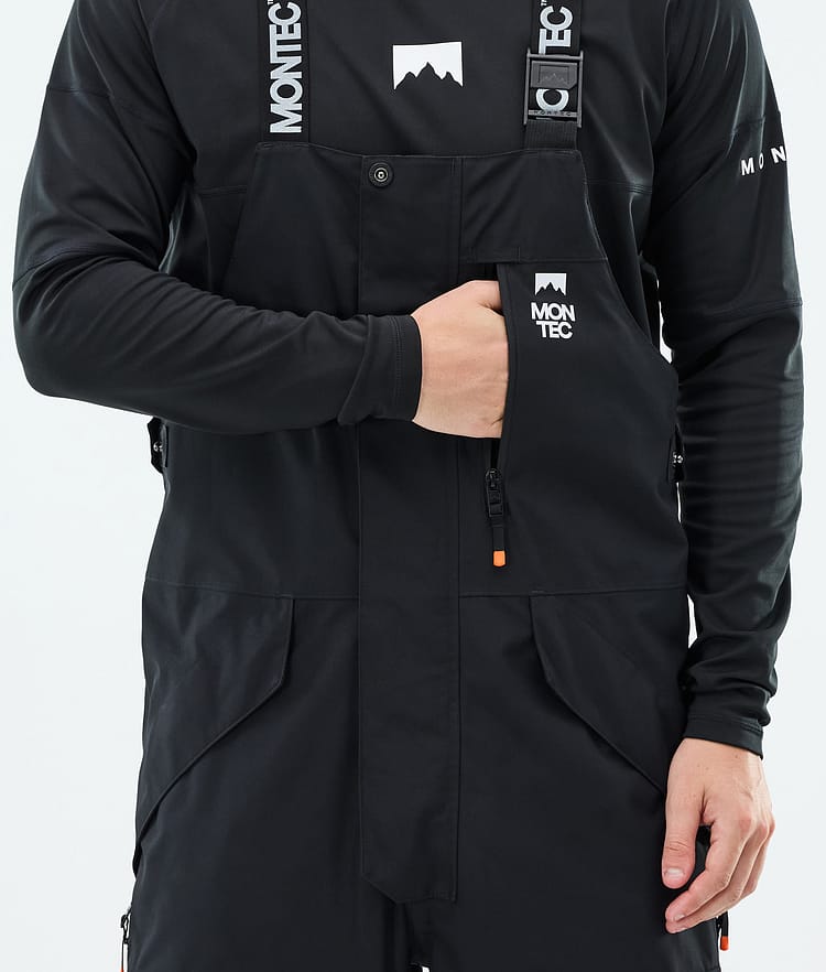 Fawk Pantalon de Ski Homme Black/Light Grey, Image 5 sur 6