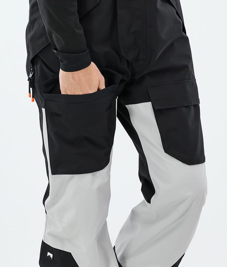 Fawk Pantalon de Ski Homme Black/Light Grey, Image 6 sur 6