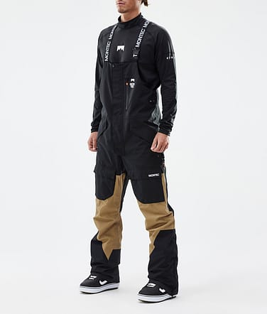Fawk Spodnie Snowboardowe Mężczyźni Black/Gold