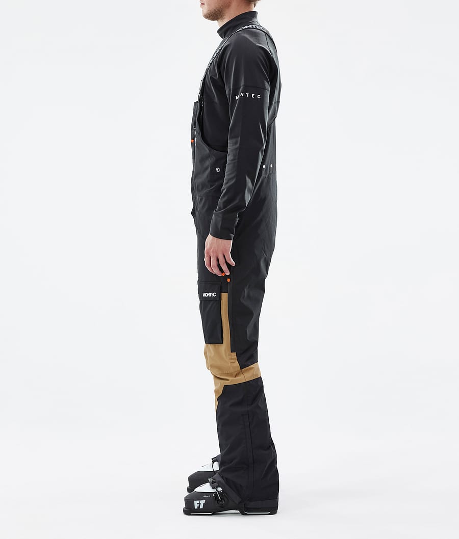Fawk Ski Pants Men Black/Gold