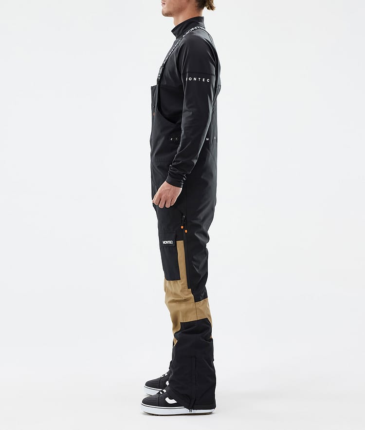 Fawk Snowboardhose Herren Black/Gold, Bild 3 von 7