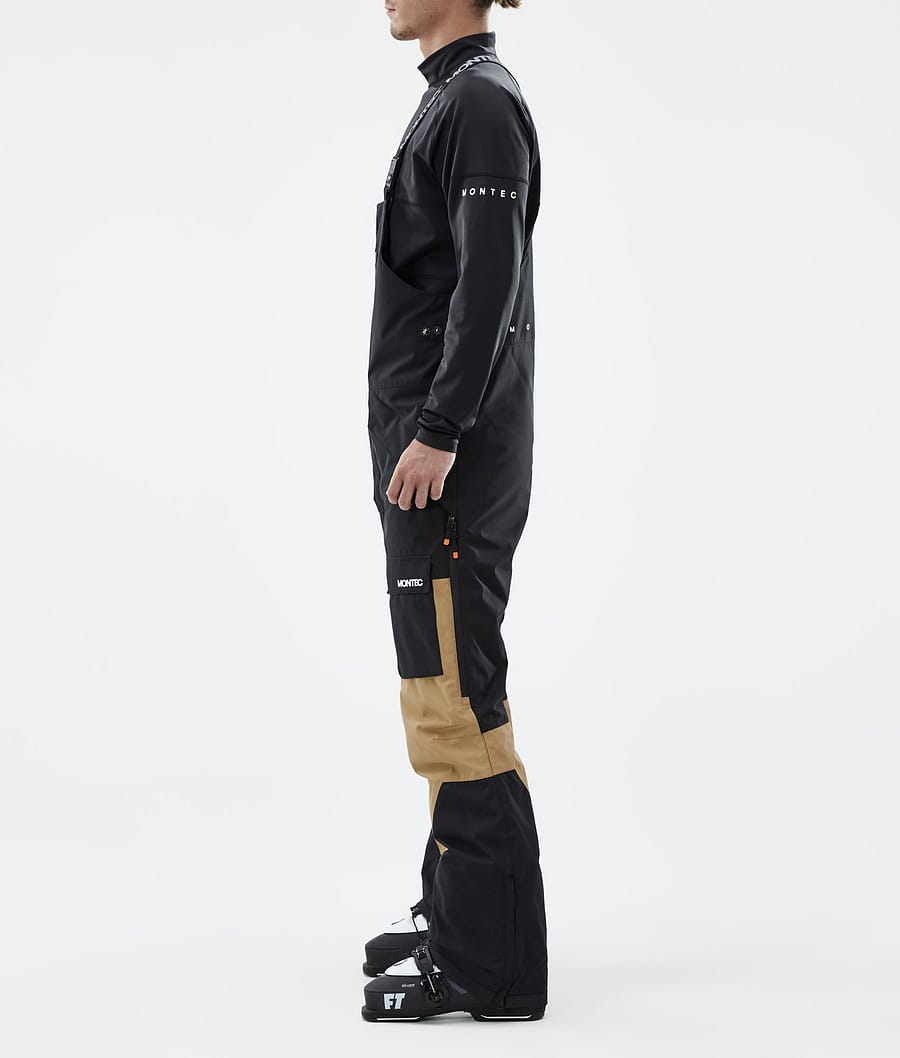 Fawk Ski Pants Men Black/Gold