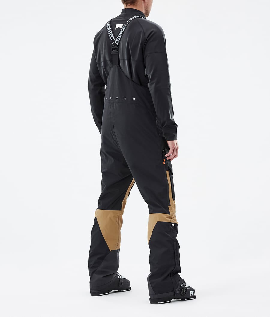 Fawk Ski Pants Men Black/Gold