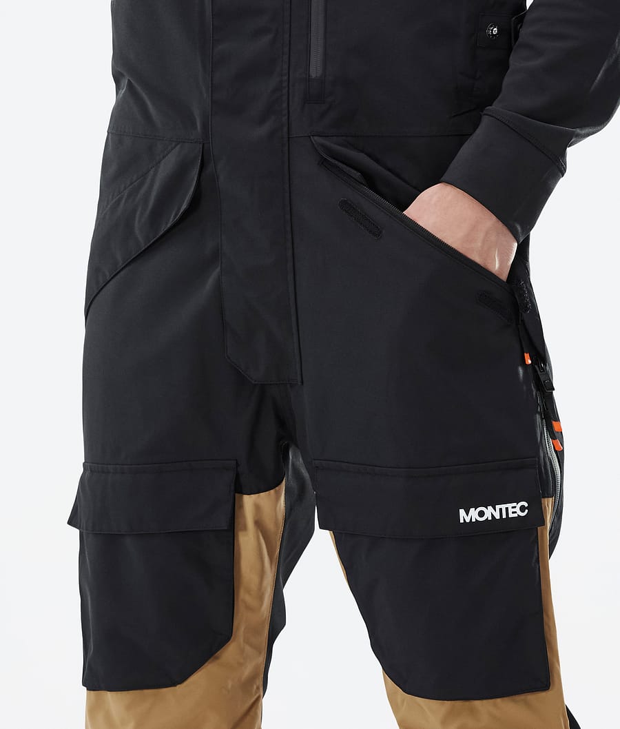 Fawk Pantalon de Ski Homme Black/Gold