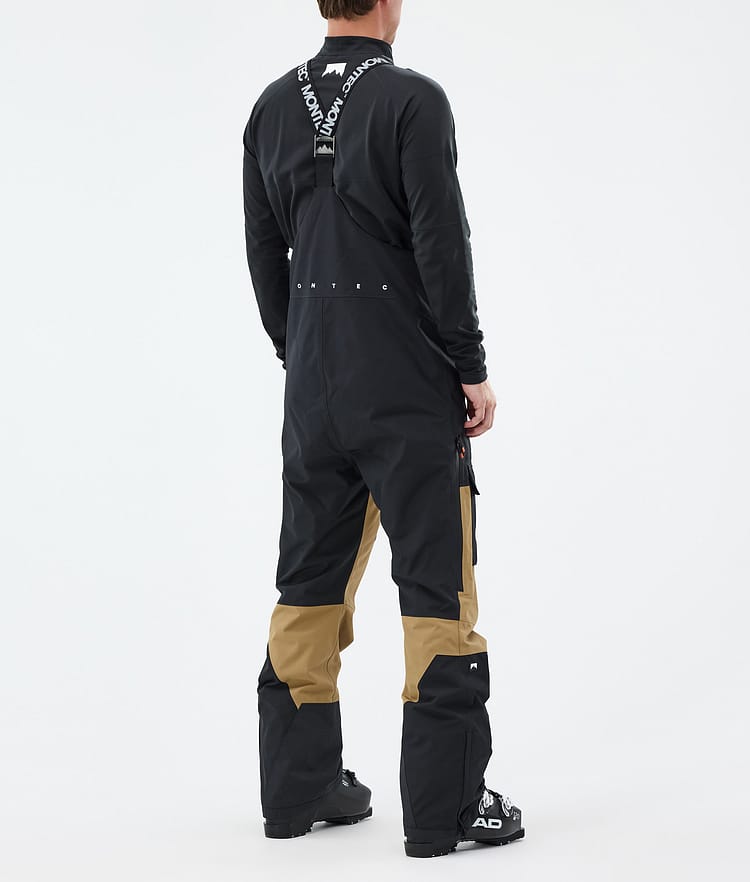 Fawk Pantalon de Ski Homme Black/Gold, Image 3 sur 6